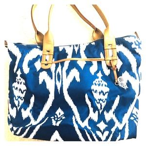 Stella and for ikat handbag